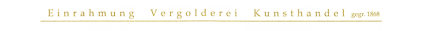 Logo Einrahmung-Vergolderei-Kunsthandel